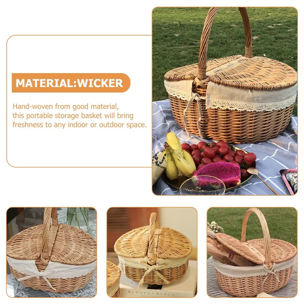 Picnic Fruit Storage Basket