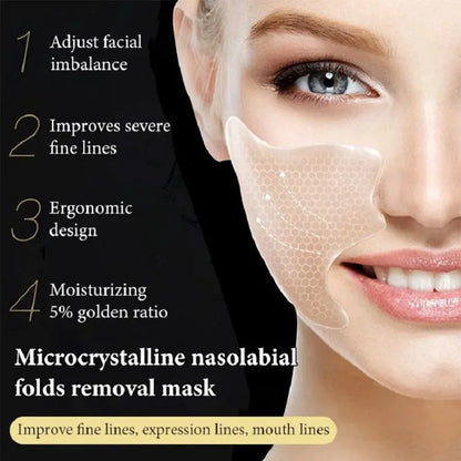 Wrinkle Remover Patches: Nasolabial Folds Anti-Aging Stickers