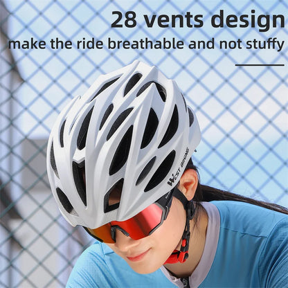 Ultralight Cycling Helmet Shock-AbsorbingWhite