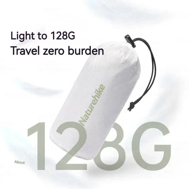 Ultralight Camping Sleeping Bag Liner: Single Stretch Envelope Design