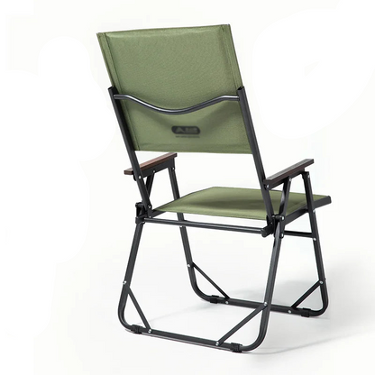 Folding Lounge Camping Chair Kemit Style Green