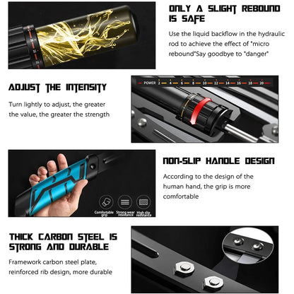 Adjustable Hydraulic Power Twister Blue