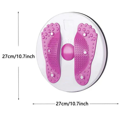 Waist Twisting Disc Abdominal Fitness Rotary Board Purple