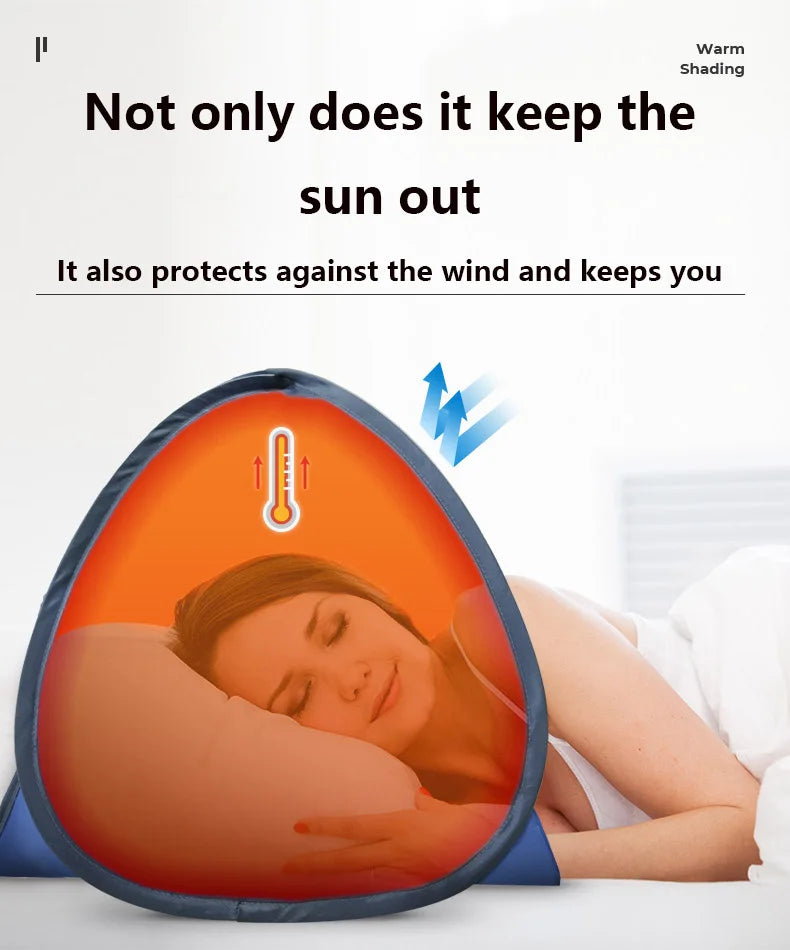 Automatic Quick-Opening Beach Sunshade