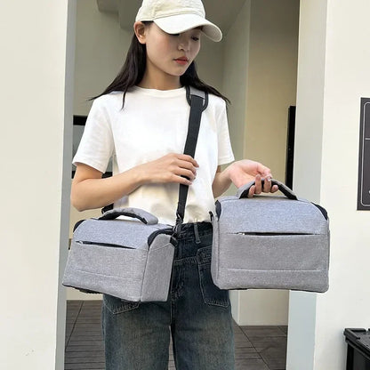 Camera Shoulder Bag Crossbody Grey