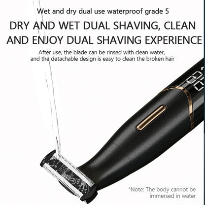 Precision Body And Intimate Area Shaver USB C Rechargeable Wet & Dry Black