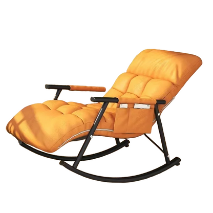 Nordic Recliner Sofa Bed: Foldable, Rocking Chair, Ultimate Relaxation
