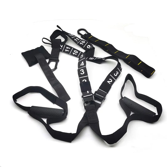 Pro Suspension Trainer with Extension Belts and Door Anchor
