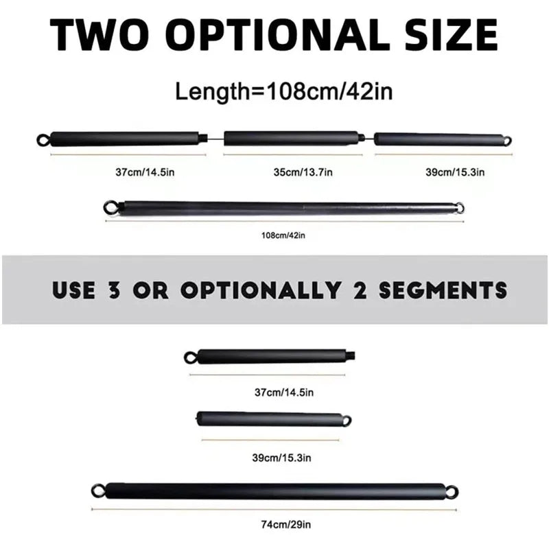 Resistance Band Bar – Portable Detachable Pilates Bar