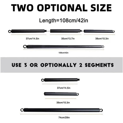 Resistance Band Bar – Portable Detachable Pilates Bar