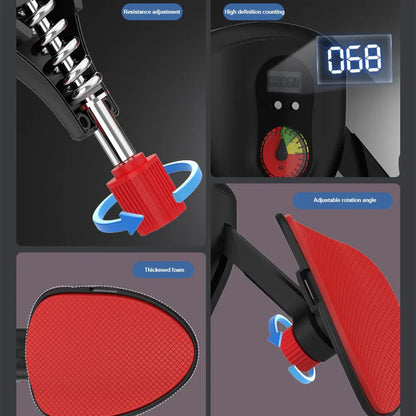 Pelvic Muscle Trainer Up to 35kg Resistance Black