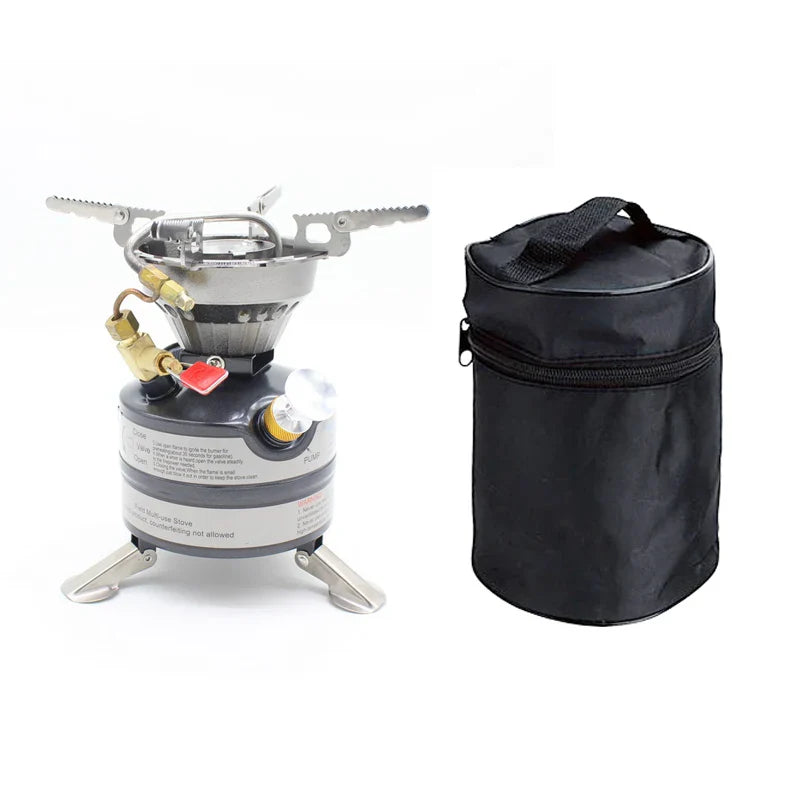 Liquid Fuel Camping Stove Oil-Burning Grey