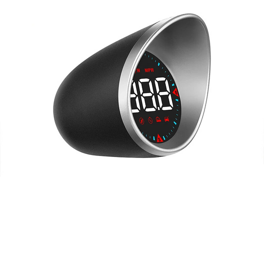 Universal GPS Head-Up Display–Digital Speedometer Black