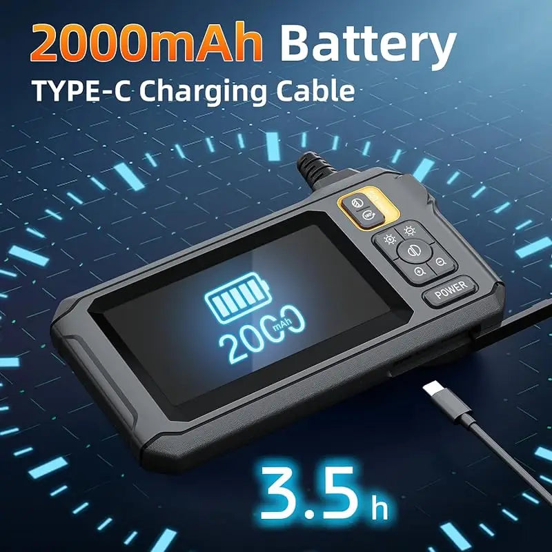 Industrial Endoscope Camera 4.3-inch IPS Display (1080P )