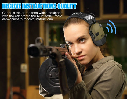 Bluetooth 5.1 Anti-Noise Tactical Shooting Headset