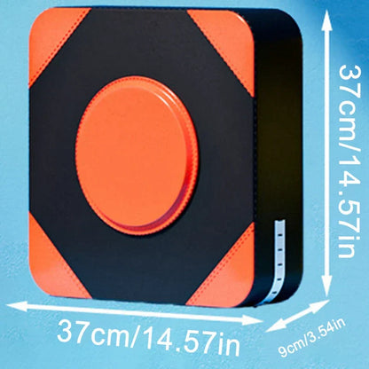 Faux Leather Wall-Mounted Boxing Pad