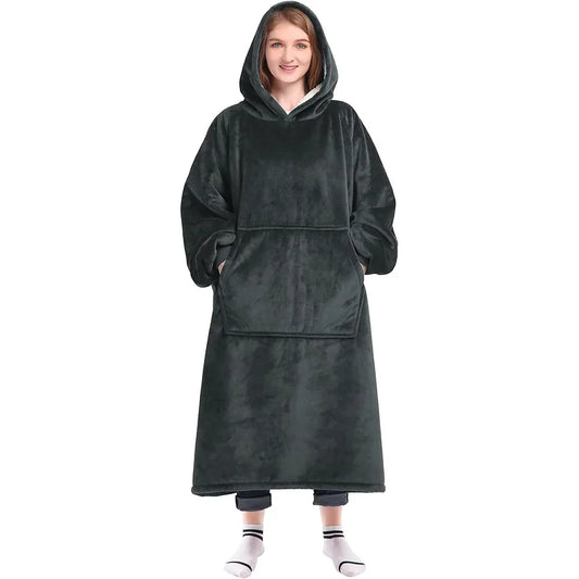 Oversized Wearable Blanket Hoodie