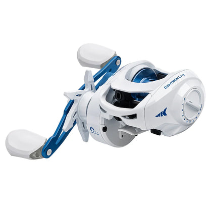 Right-Handed Baitcasting Reel High-Speed Gear Ratio White