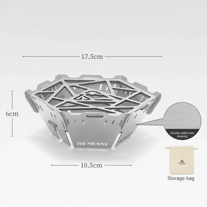 Stainless Steel Camping Gas Stove