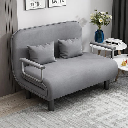 Simple Fabric Folding Sofa & Bed Dual Purpose
