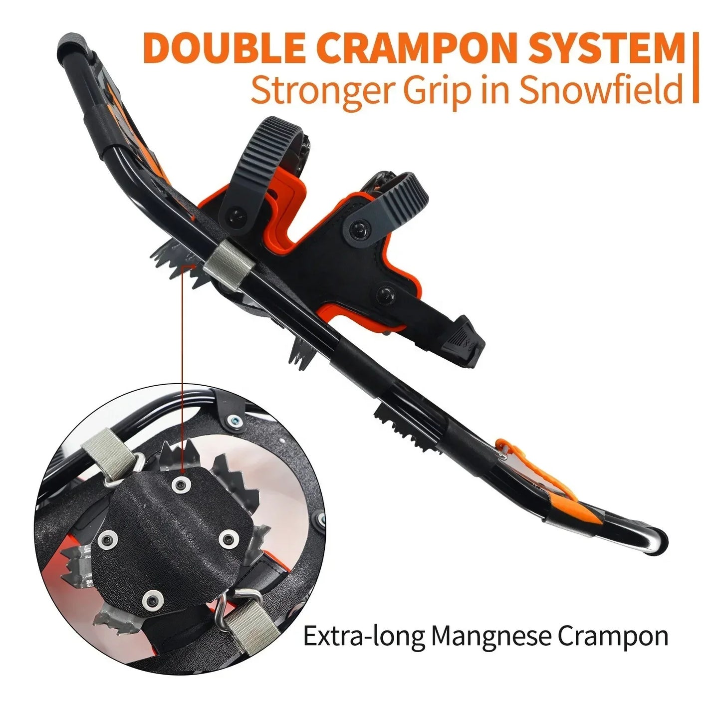 Anti-skid Aluminum Snowshoes