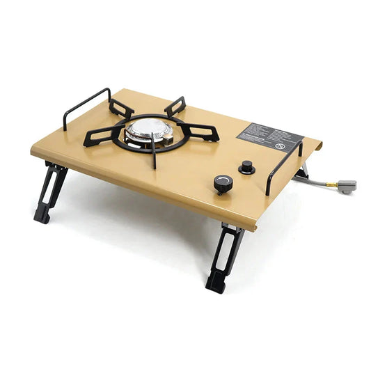 4000W Portable Gas Stove Burner High-Power Khaki