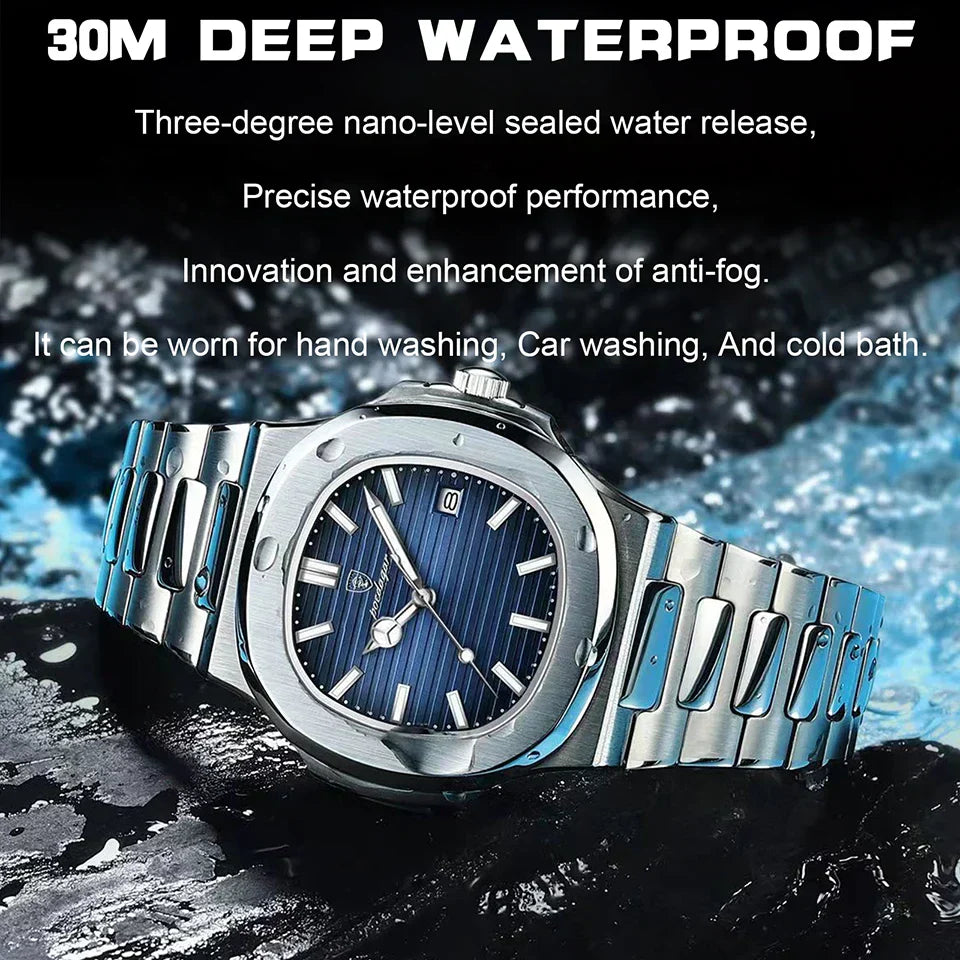 Luxury Watch Business Waterproof Male