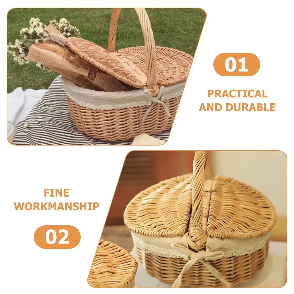 Picnic Fruit Storage Basket