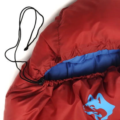 Thickened Sleeping Bag Mommy Style Red