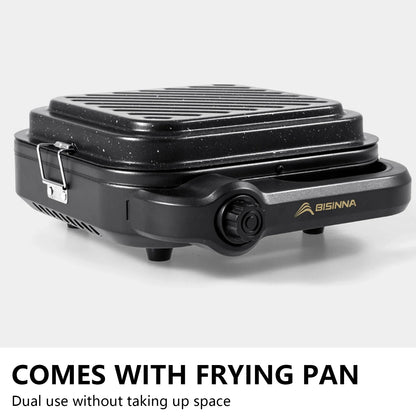 4200W Camping Gas Stove Black