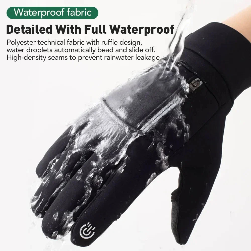 Gloves 2 Fingers Flipped Waterproof