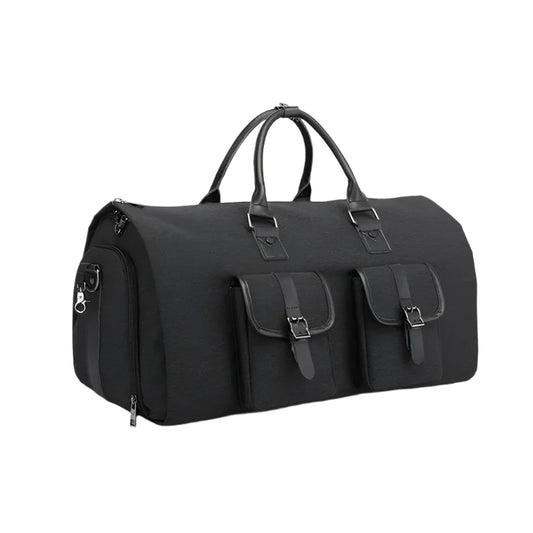Mens Travel Duffle Bag with Shoe Compartment