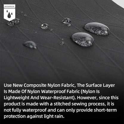 Waterproof 2.1L Top Tube Bike Bag Yellow