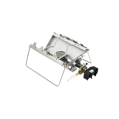 Camping Foldable Cartridge Stove Silver