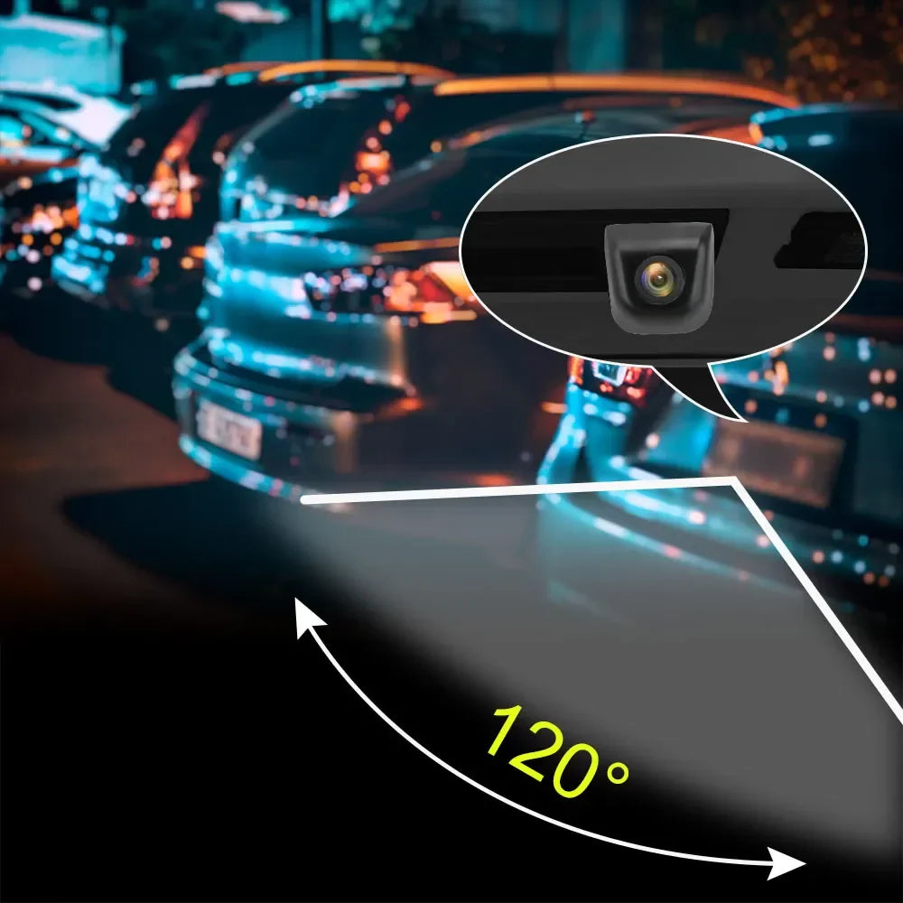 Car Reverse Rear View Camera HD Color Image Black