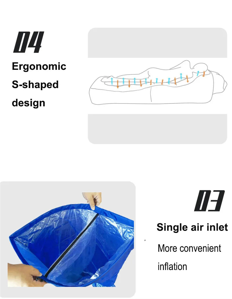 Portable Inflatable Sofa Bed - Outdoor Lazy Chair, Waterproof Lounger