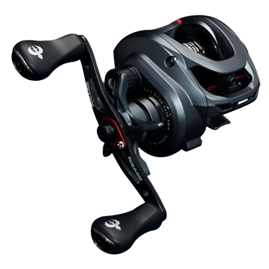 Commando Power Baitcaster Reel 9kg Right-Handed Black