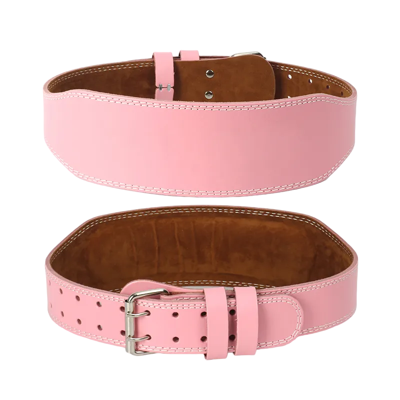 Women's Pink Weight Lifting Belt - 10.5cm Back Support