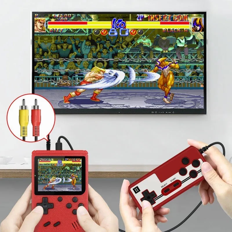 Retro Portable Mini Handheld Video Game Console with 500 Games