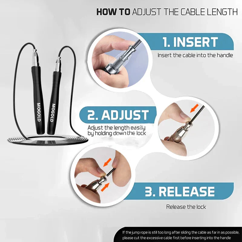 Professional Speed Jump Rope for Gym Fitness