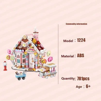 781PCS Candy House Building Blocks