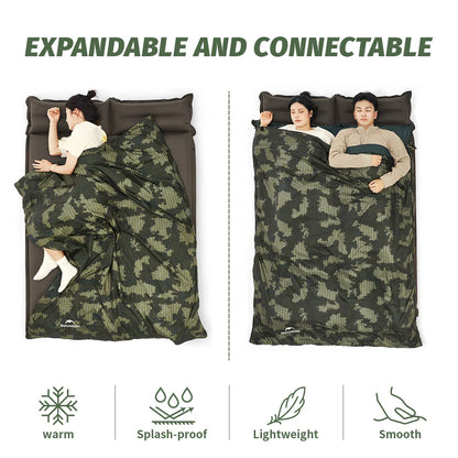 Camping Sleeping Bag Forest Pattern Camouflage