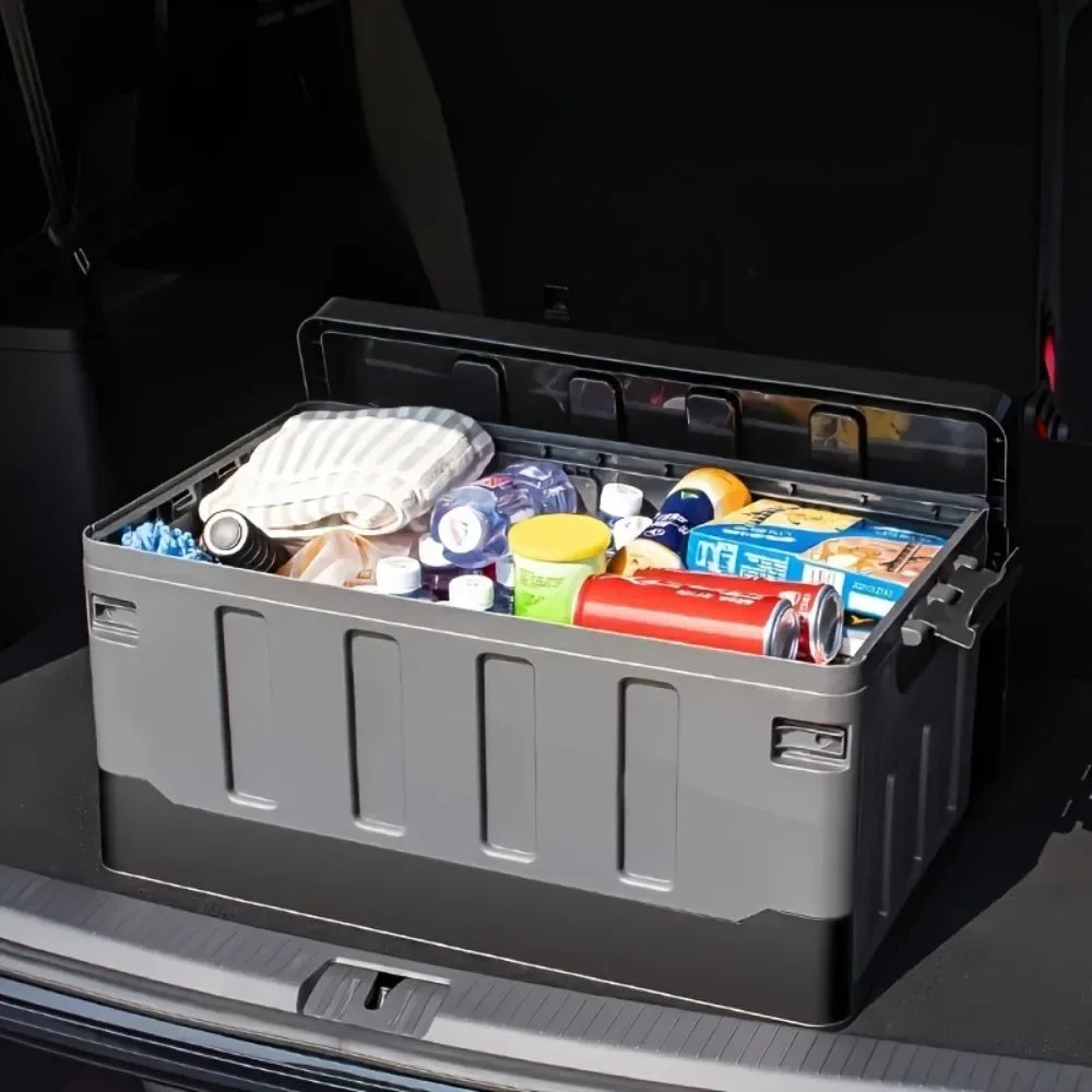 Foldable Camping Storage Box Waterproof Black