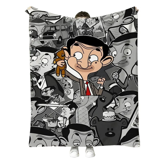 Comedy Character Flannel Throw Blanket