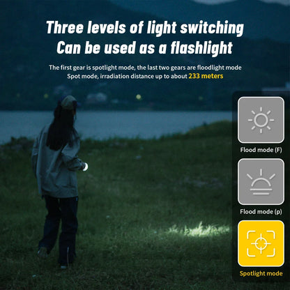 Rechargeable Camping Electric Shock Lamp Green