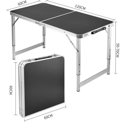 Folding Table Camping Night Market Stall