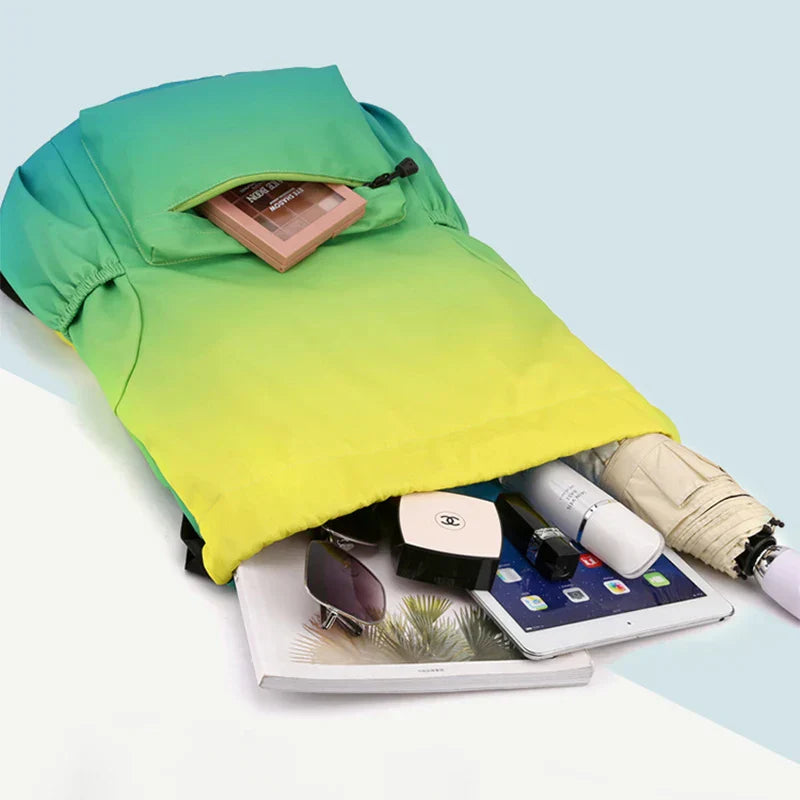 Waterproof Nylon Sports Pocket Backpack