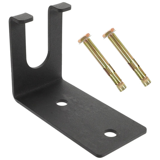 Wall-Mounted Barbell Storage Rack - Steel Holder