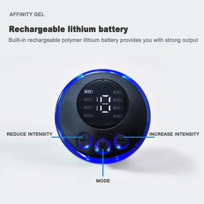 Abdominal Muscle Trainer EMS Fitness Belt Blue