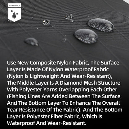 Large Water-Resistant Top Tube Bike 2.1L Extra-Long Frame Bag Yellow